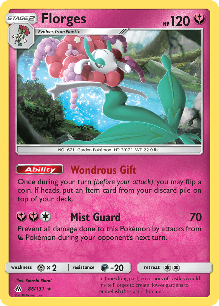 Florges Pokémon card
