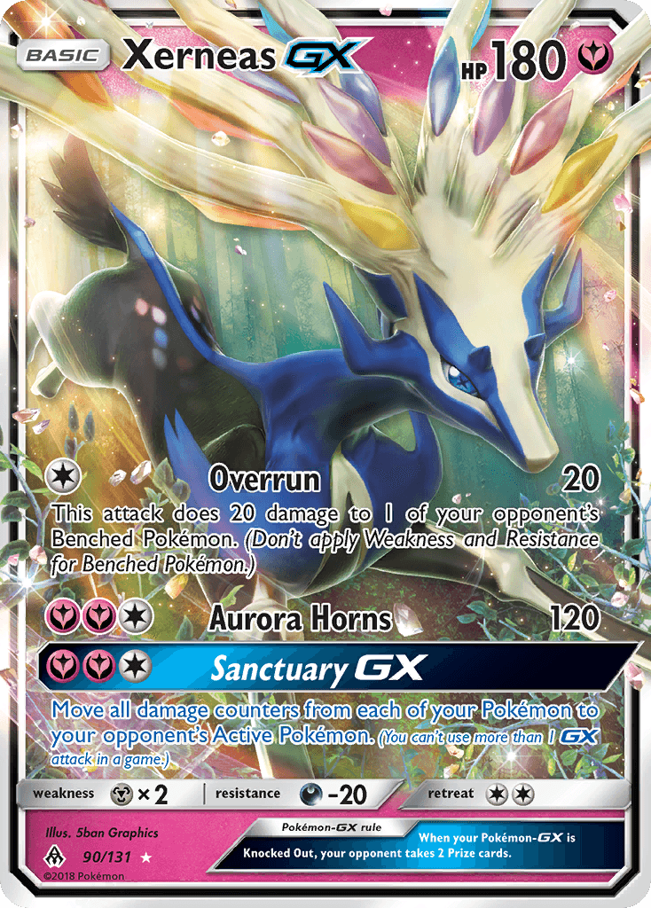 Xerneas-GX Pokémon card