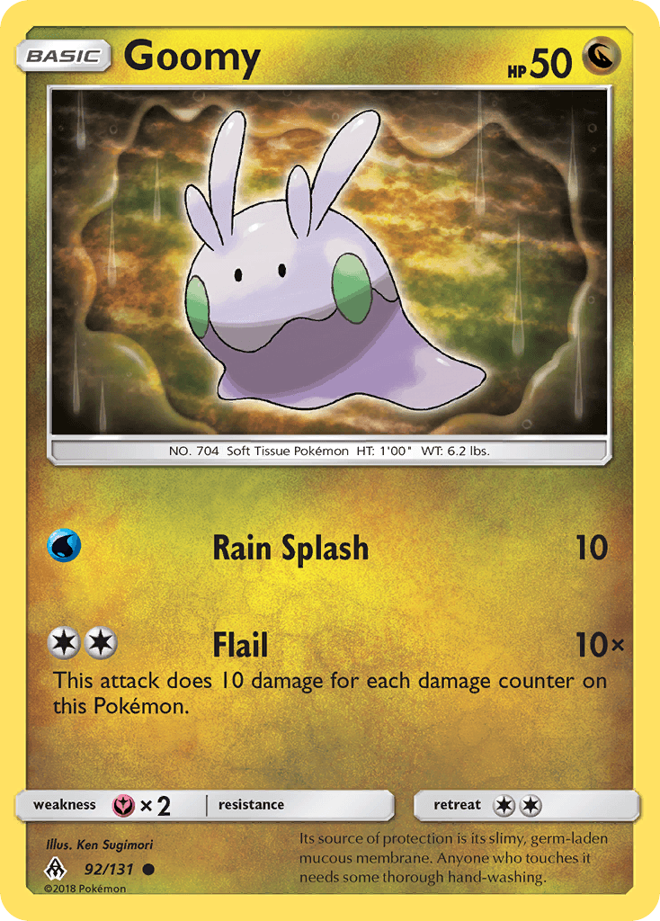 Goomy Pokémon card