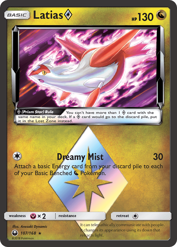 Latias ◇ Pokémon card