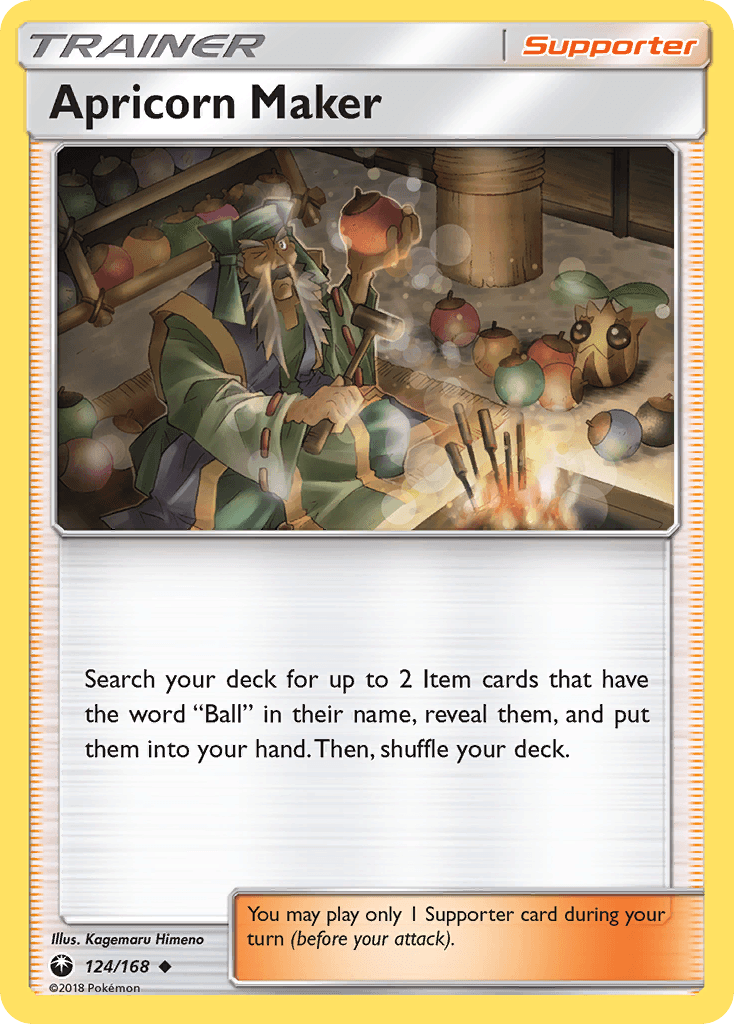 Apricorn Maker Pokémon card
