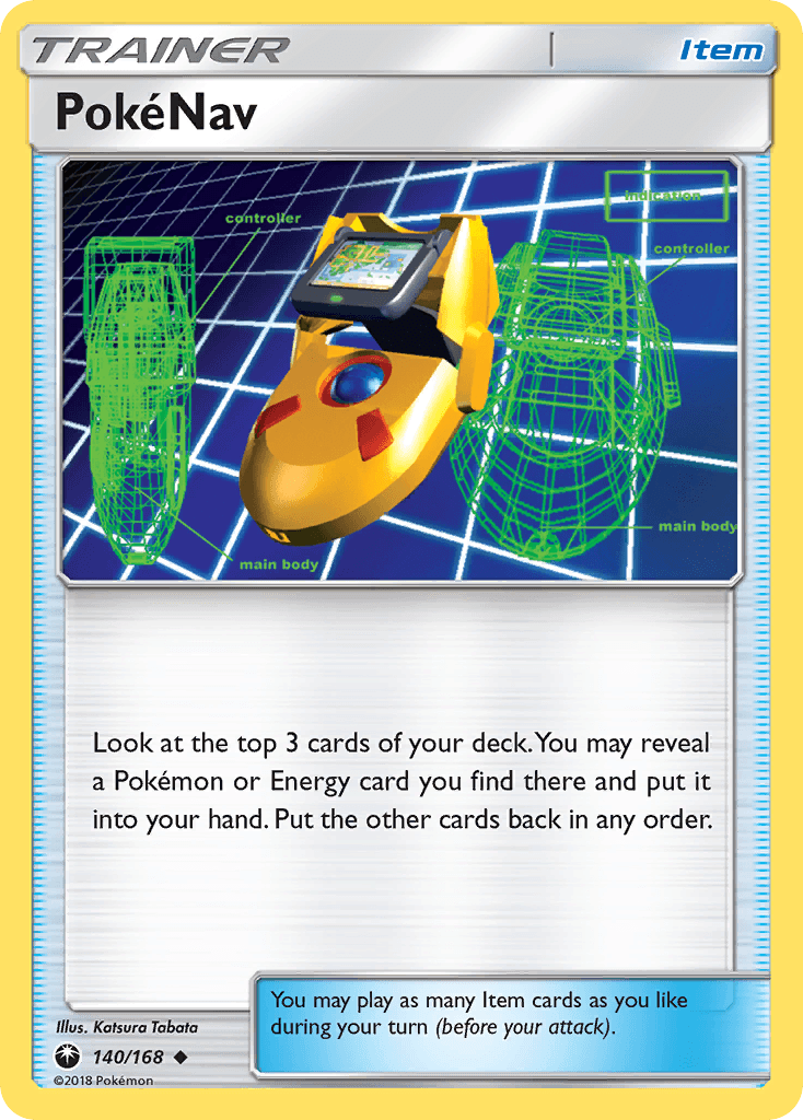 PokéNav Pokémon card