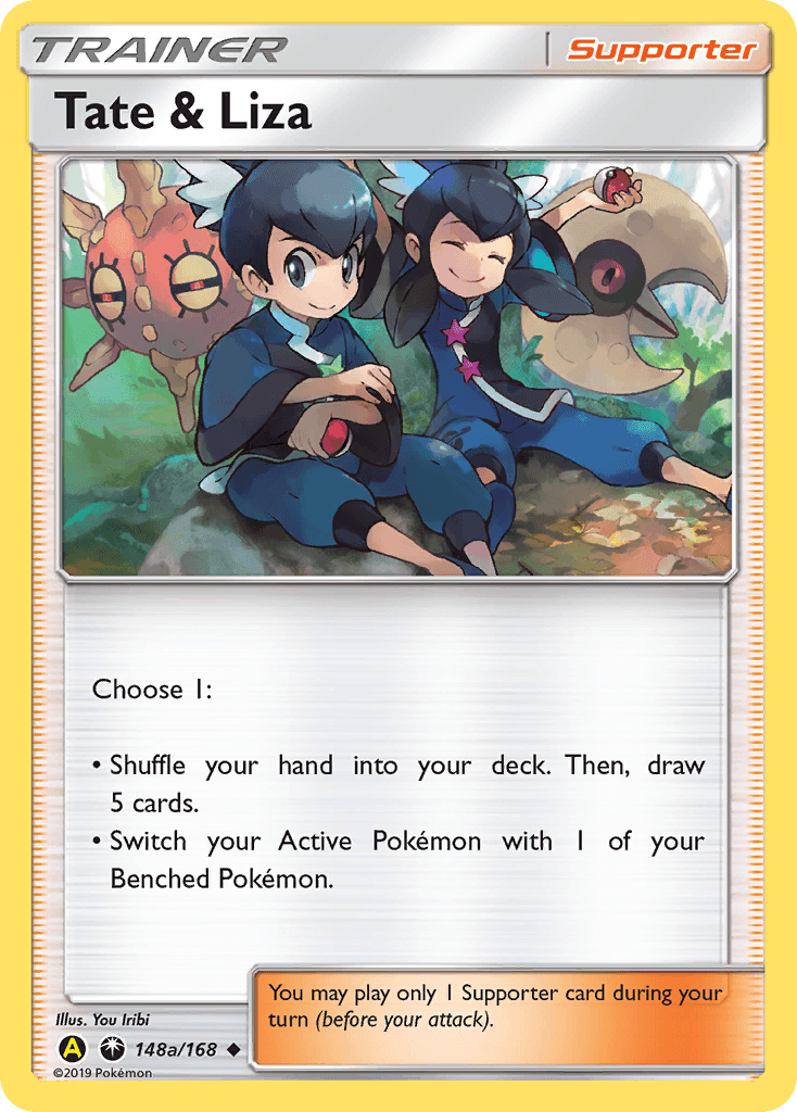 Tate & Liza Pokémon card