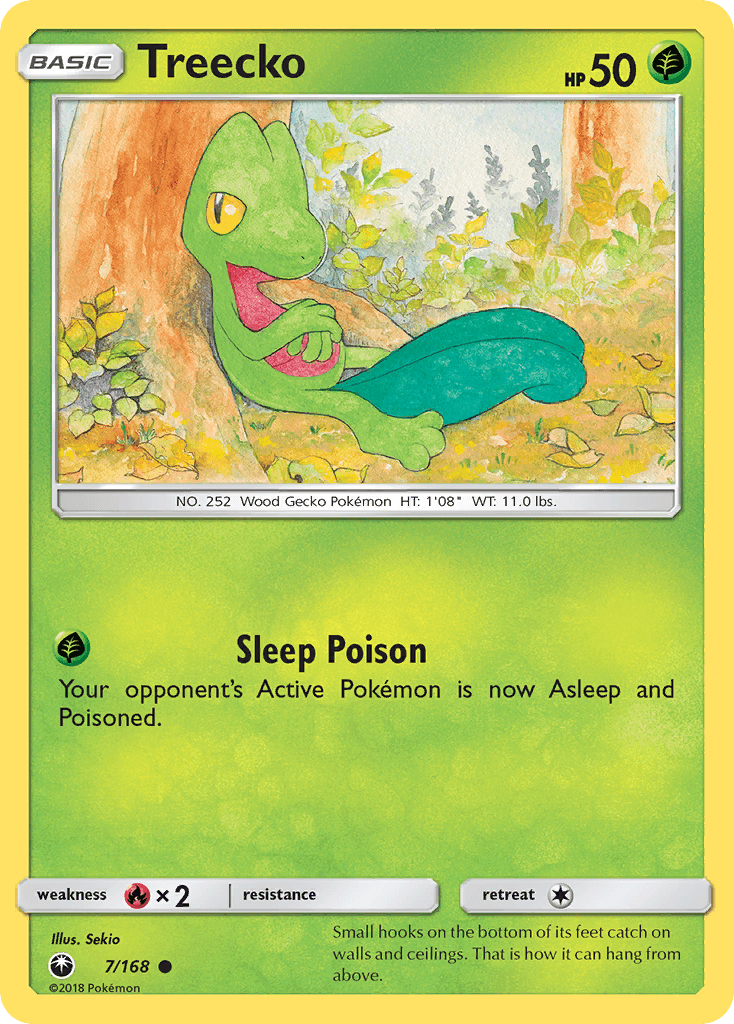Treecko Pokémon card