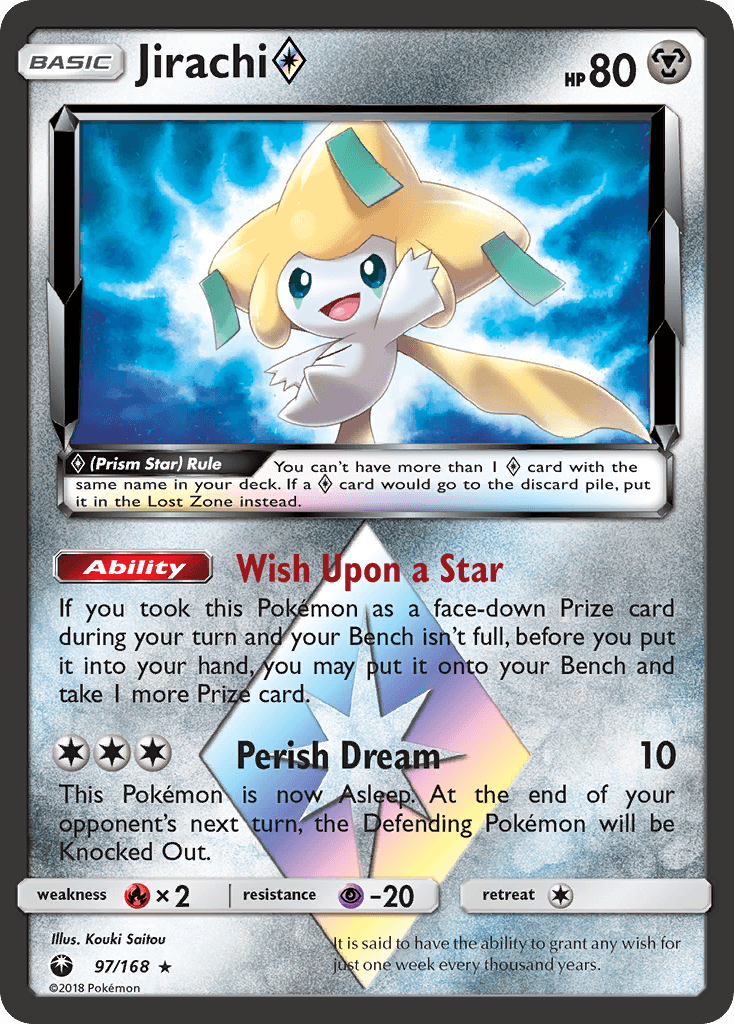 Jirachi ◇ Pokémon card