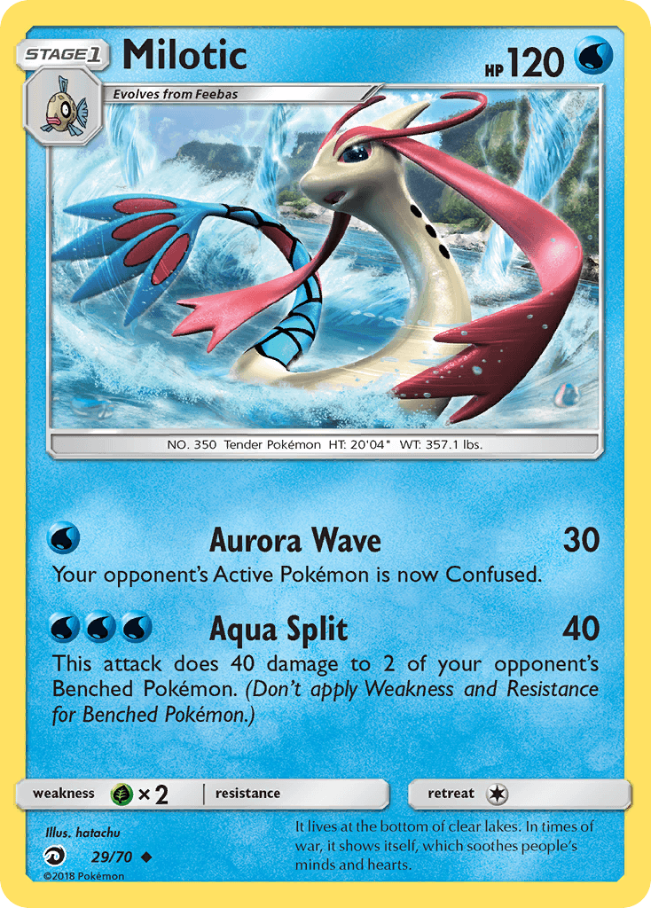 Milotic Pokémon card