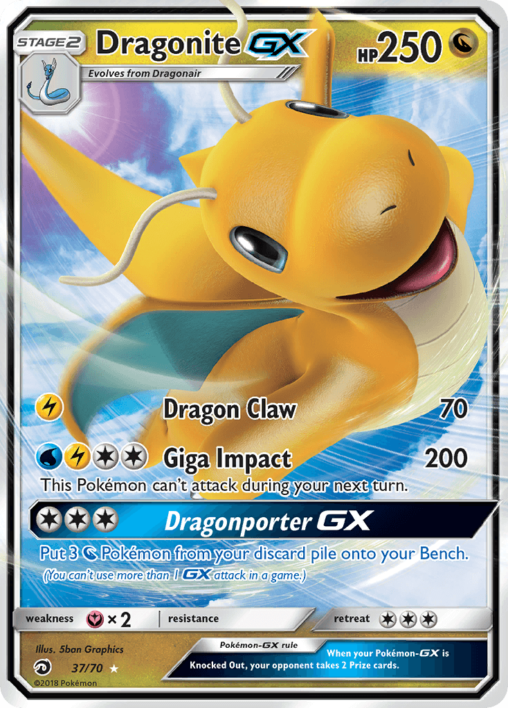 Dragonite-GX — Rare Holo GX
