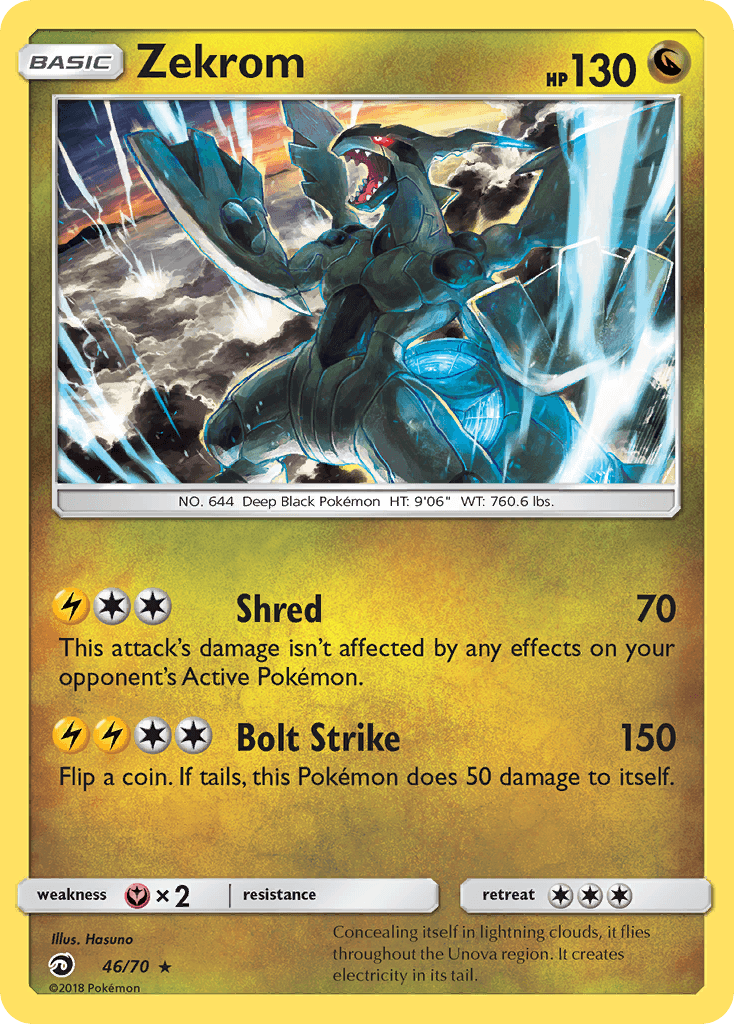 Zekrom from Dragon Majesty