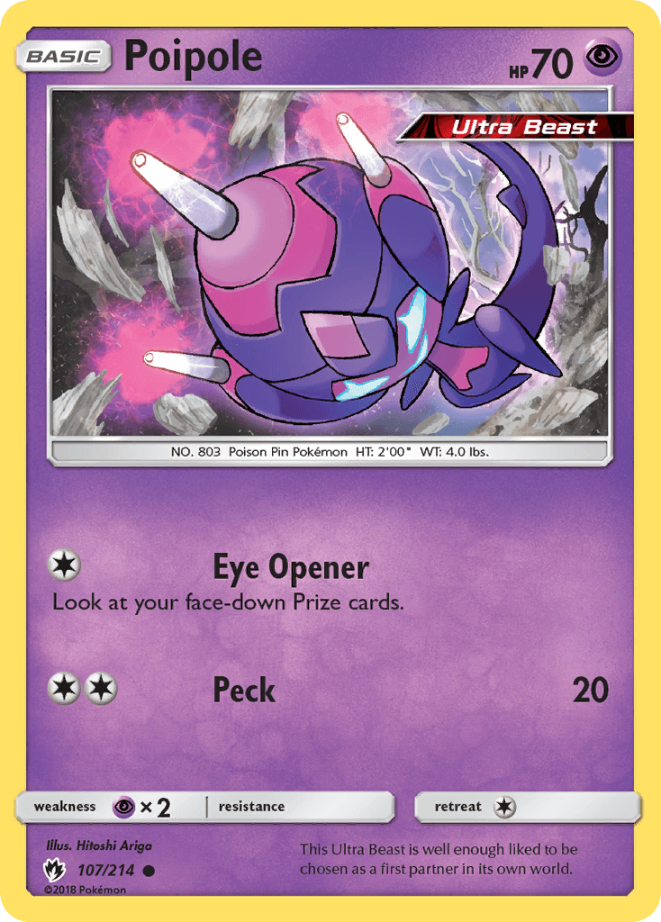 Poipole Pokémon card