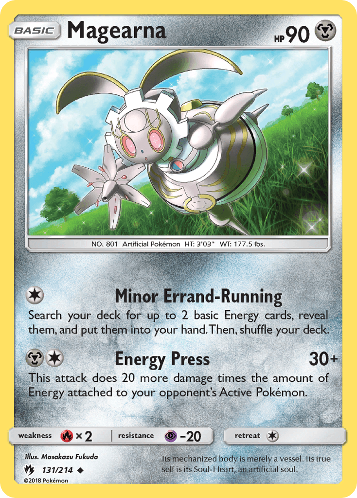 Magearna Pokémon card