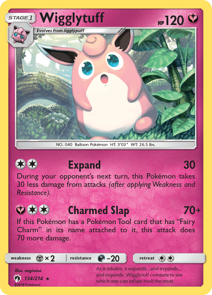 Wigglytuff Pokémon card