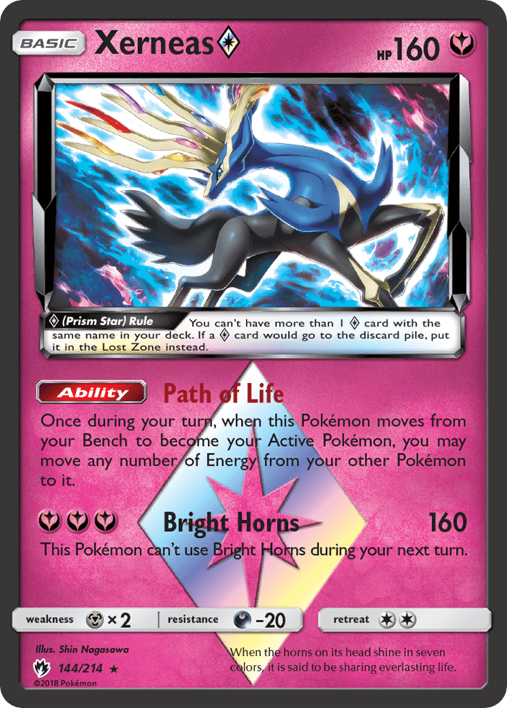 Xerneas ◇ Pokémon card