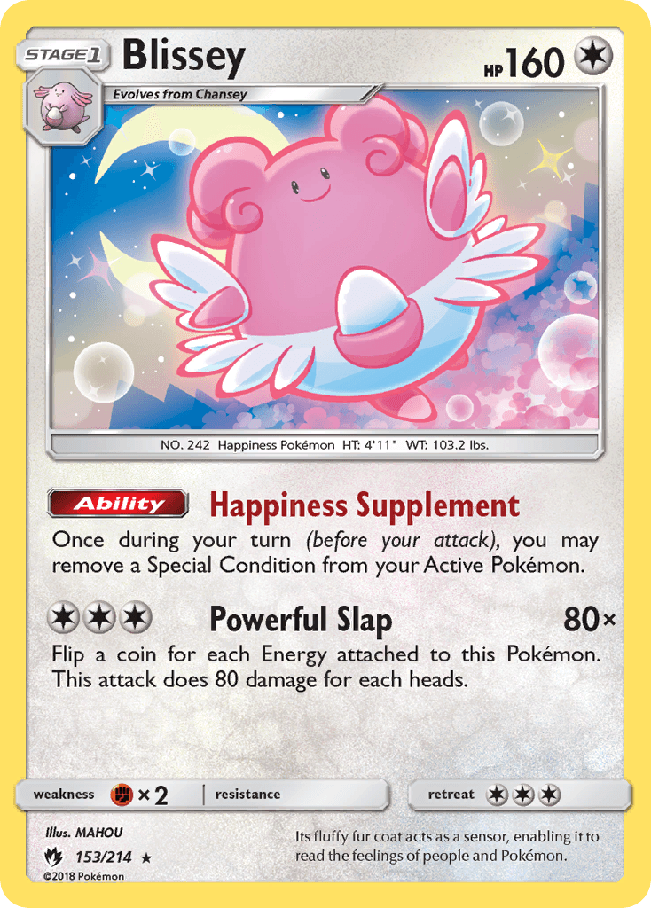 Blissey Pokémon card
