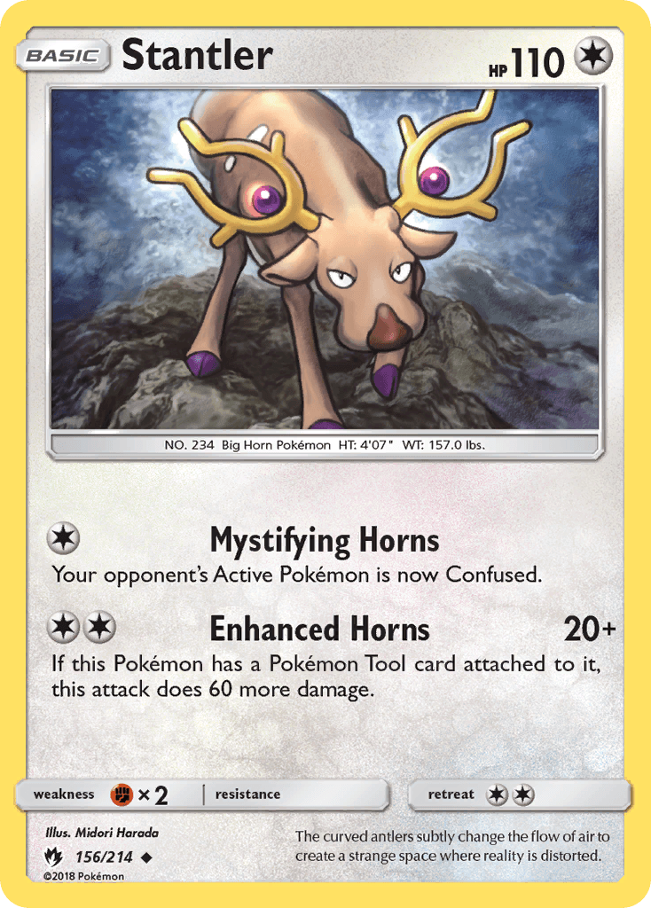 Stantler Pokémon card