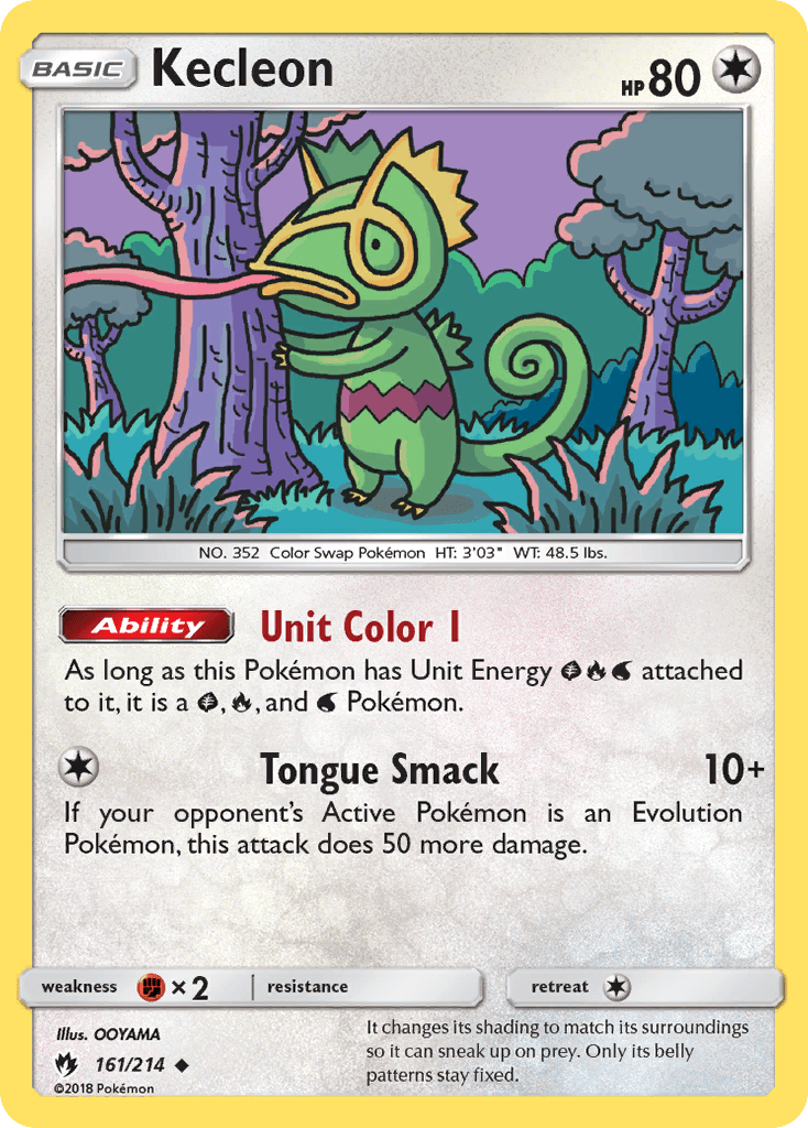 Kecleon Pokémon card