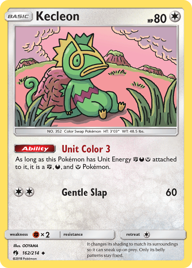 Kecleon Pokémon card