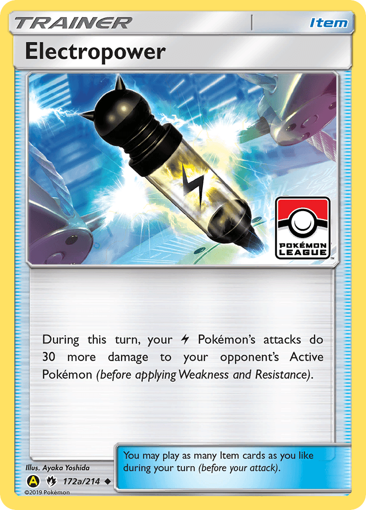 Electropower Pokémon card