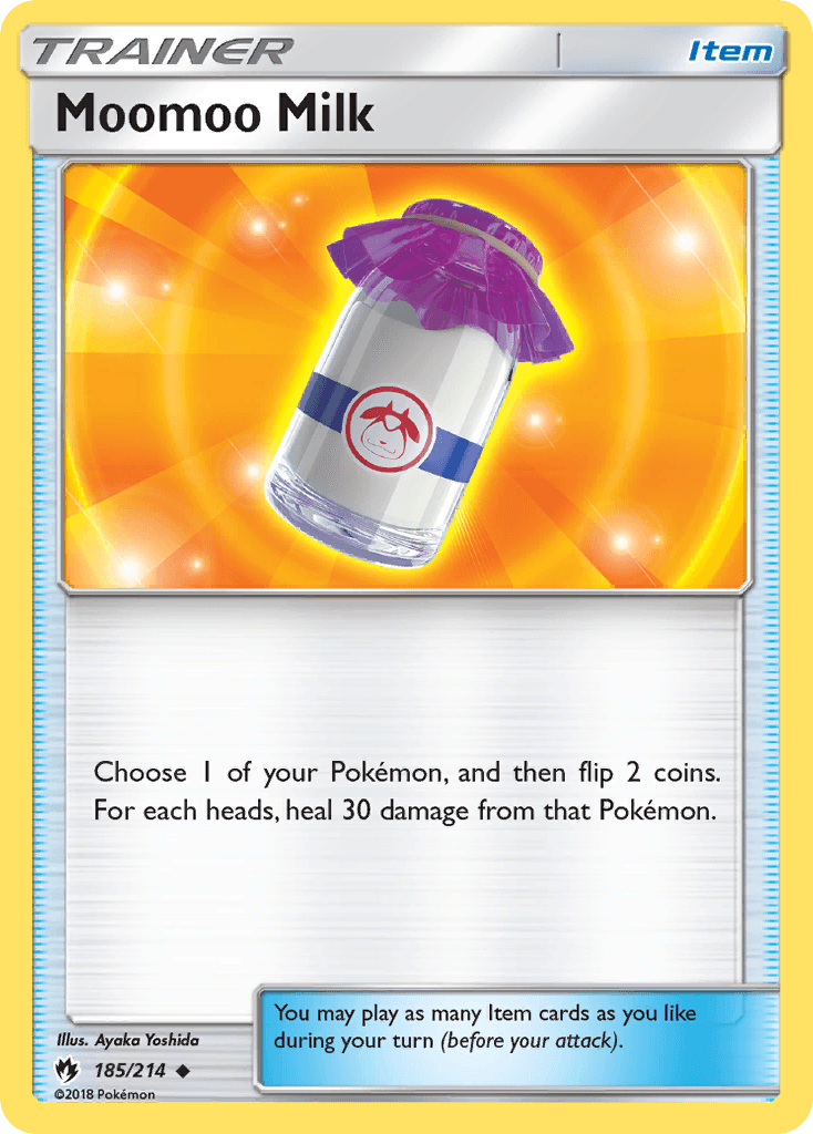 Moomoo Milk Pokémon card