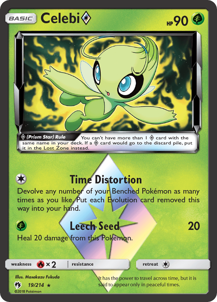 Celebi ◇ from Lost Thunder