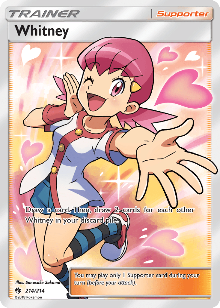 Whitney Pokémon card