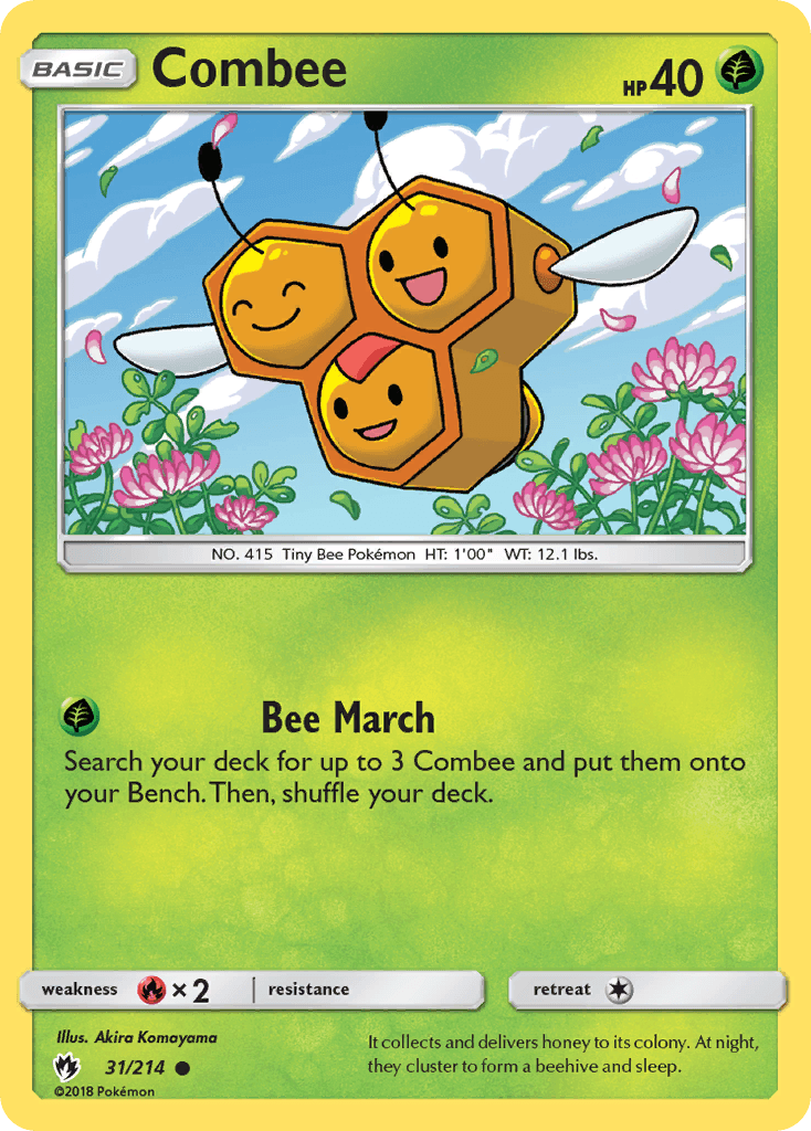 Combee Pokémon card
