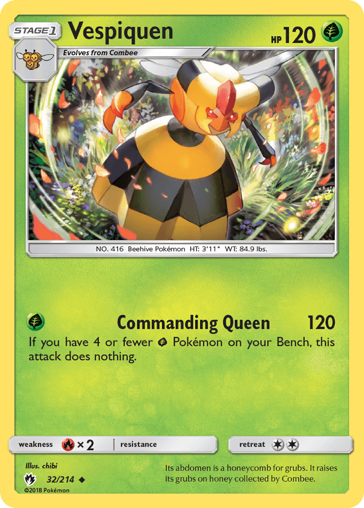 Vespiquen Pokémon card