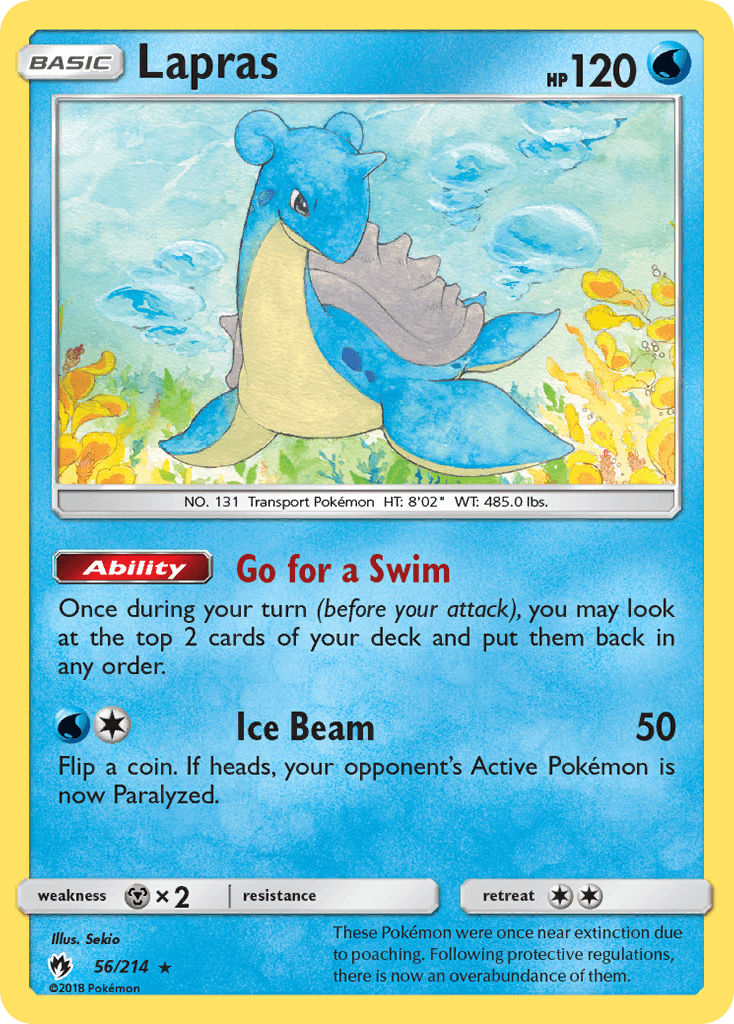 Lapras from Lost Thunder
