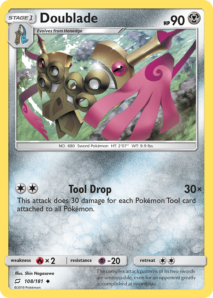 Doublade Pokémon card