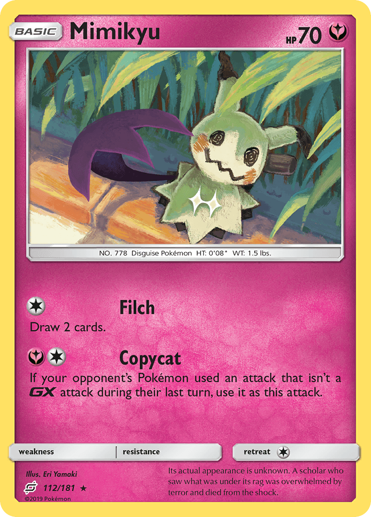 Mimikyu — Fairy type