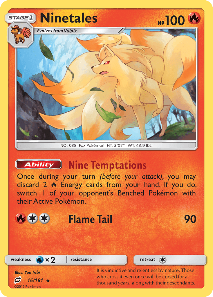 Ninetales from Team Up