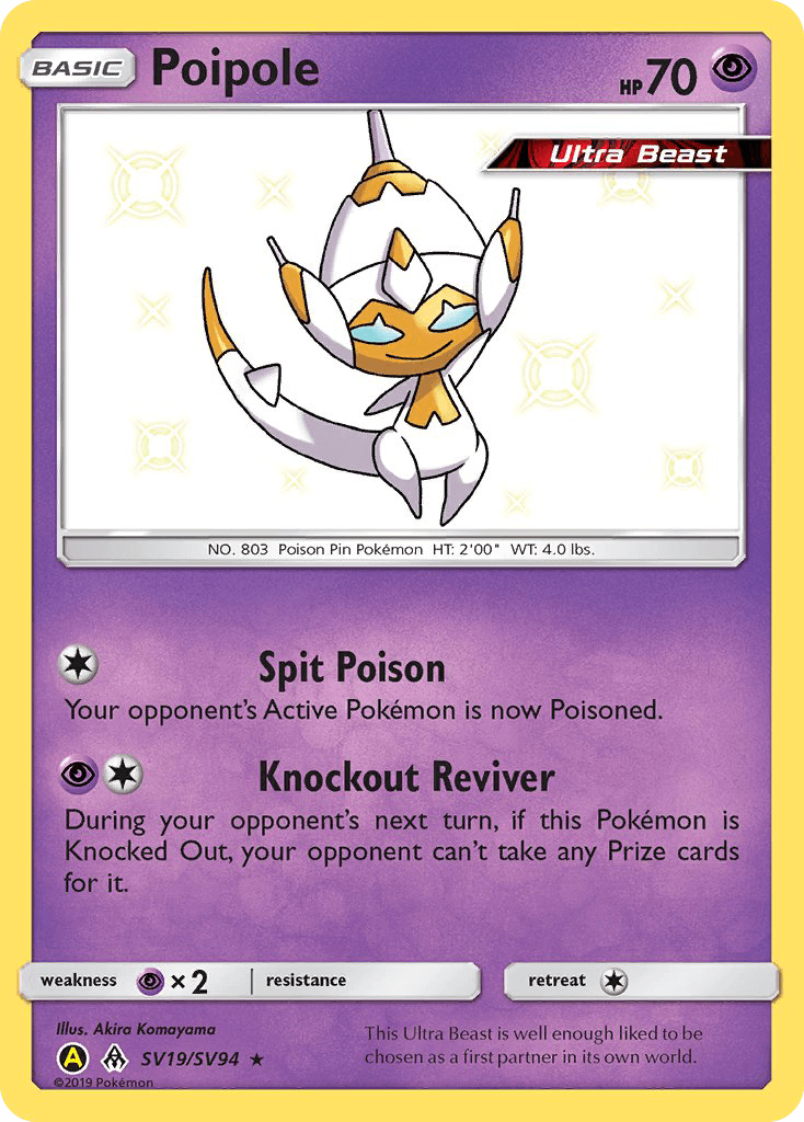 Poipole Pokémon card