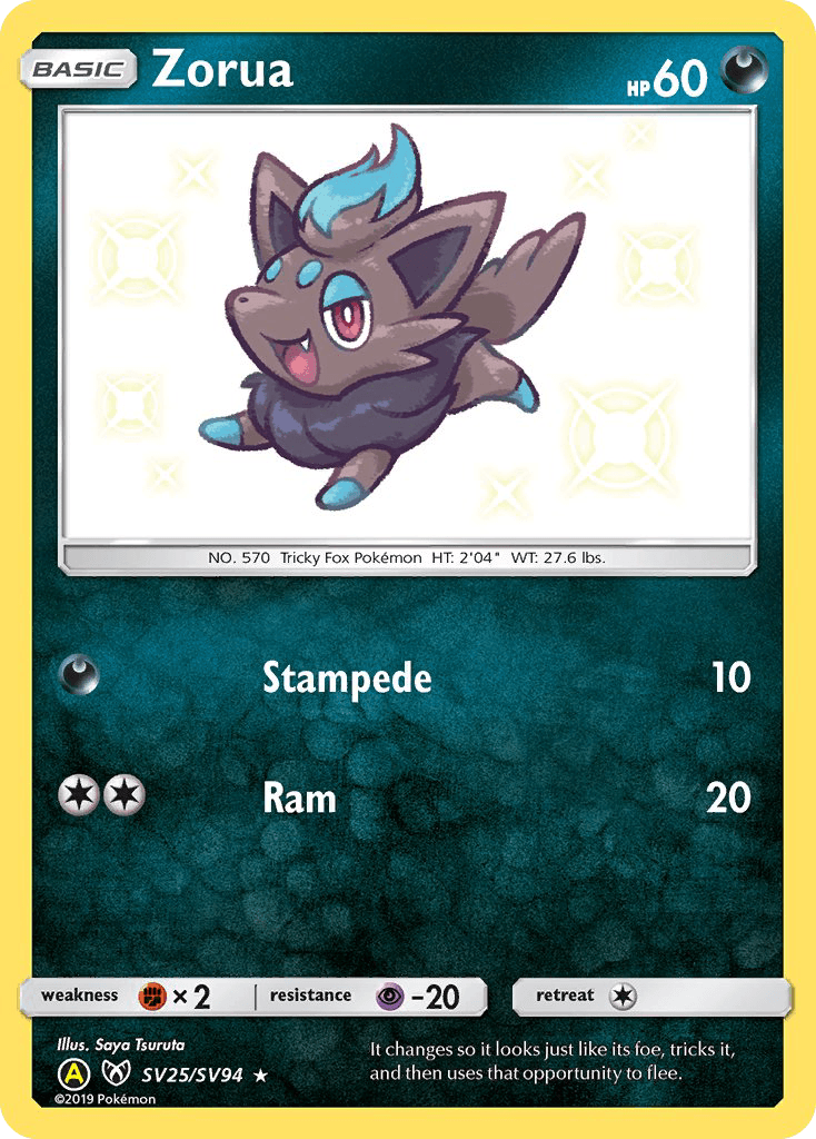 Zorua — Rare Shiny