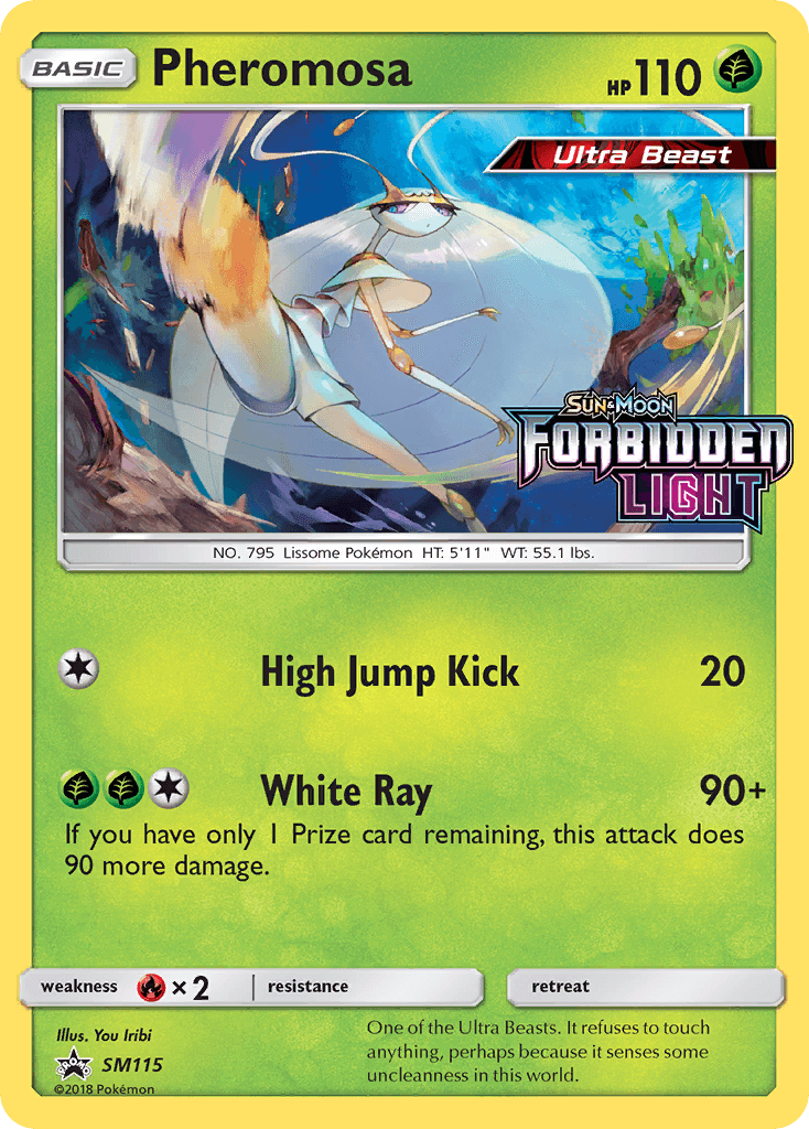 Pheromosa Pokémon card