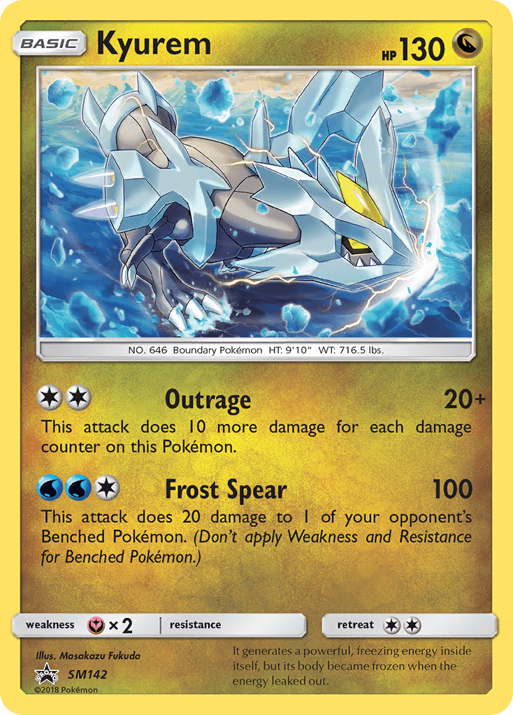 Kyurem Pokémon card
