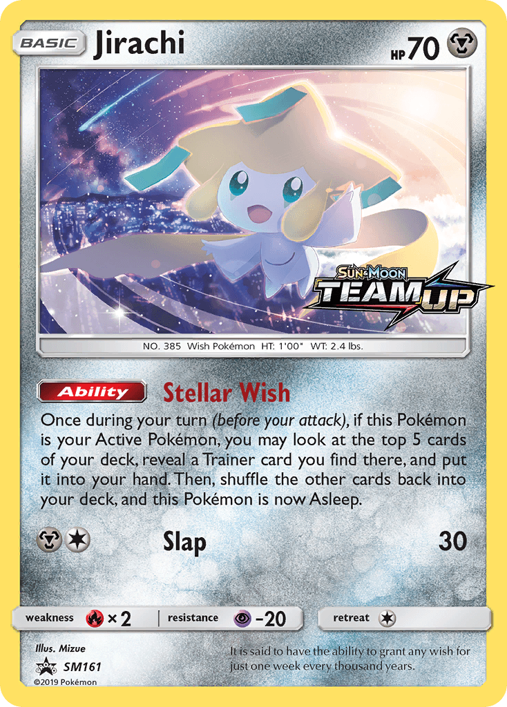 Jirachi Pokémon card