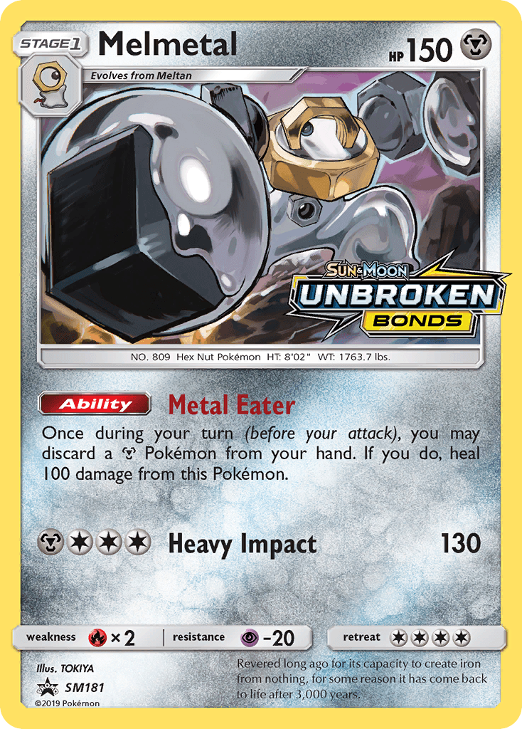 Melmetal Pokémon card