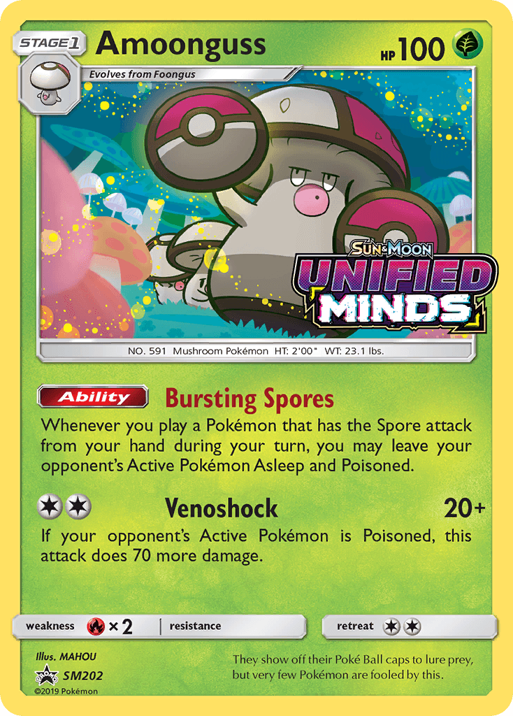 Amoonguss Pokémon card