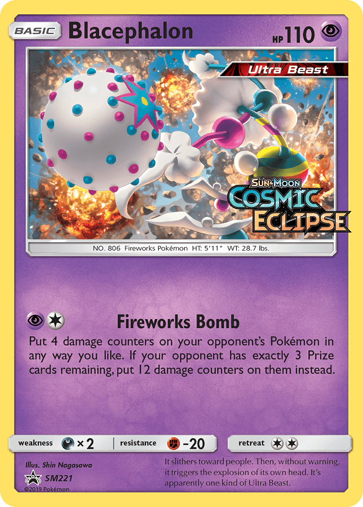 Blacephalon Pokémon card