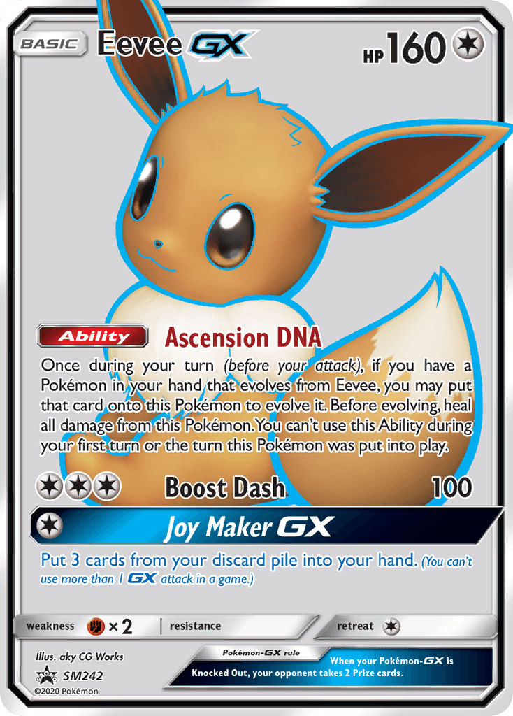 Eevee-GX from SM Black Star Promos
