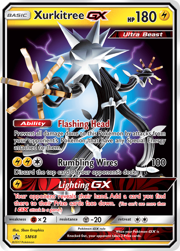 Xurkitree-GX Pokémon card