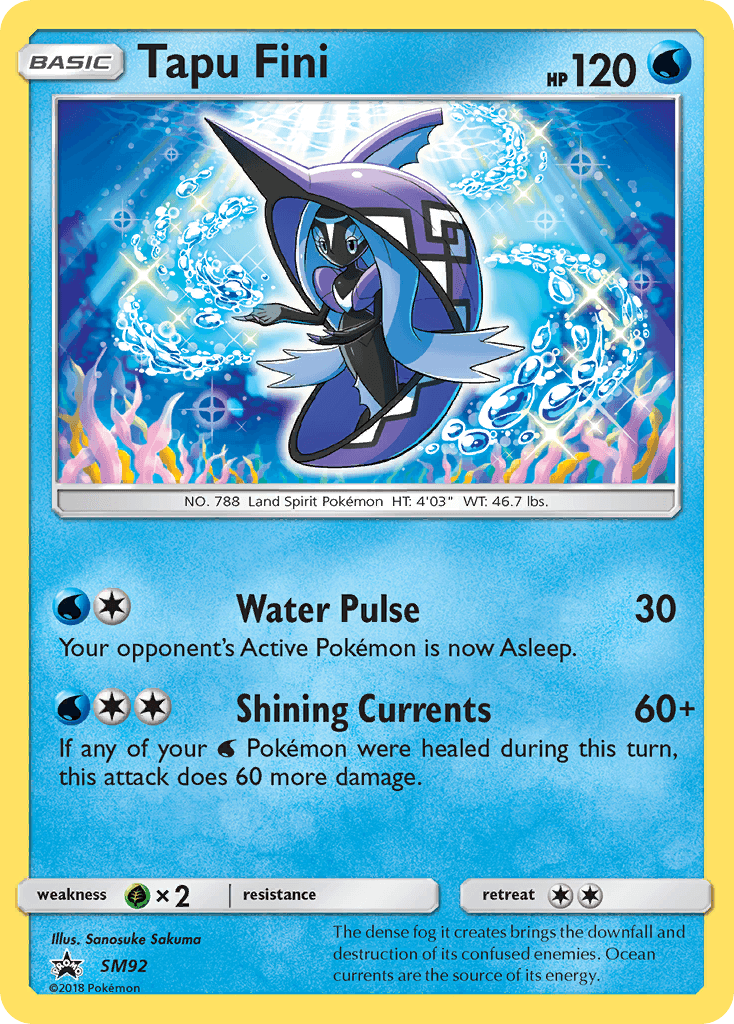 Tapu Fini Pokémon card