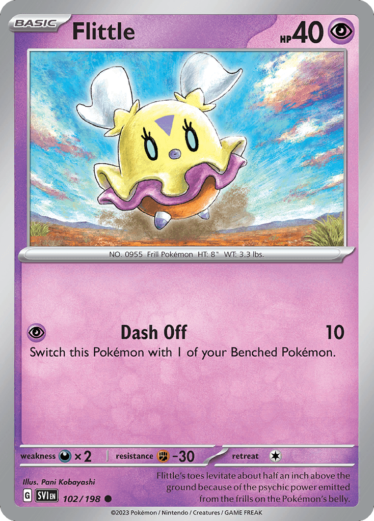 Flittle Pokémon card