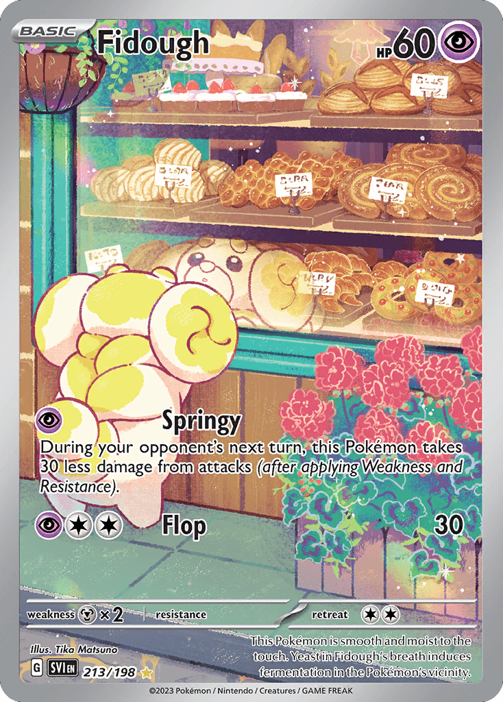 Fidough Pokémon card