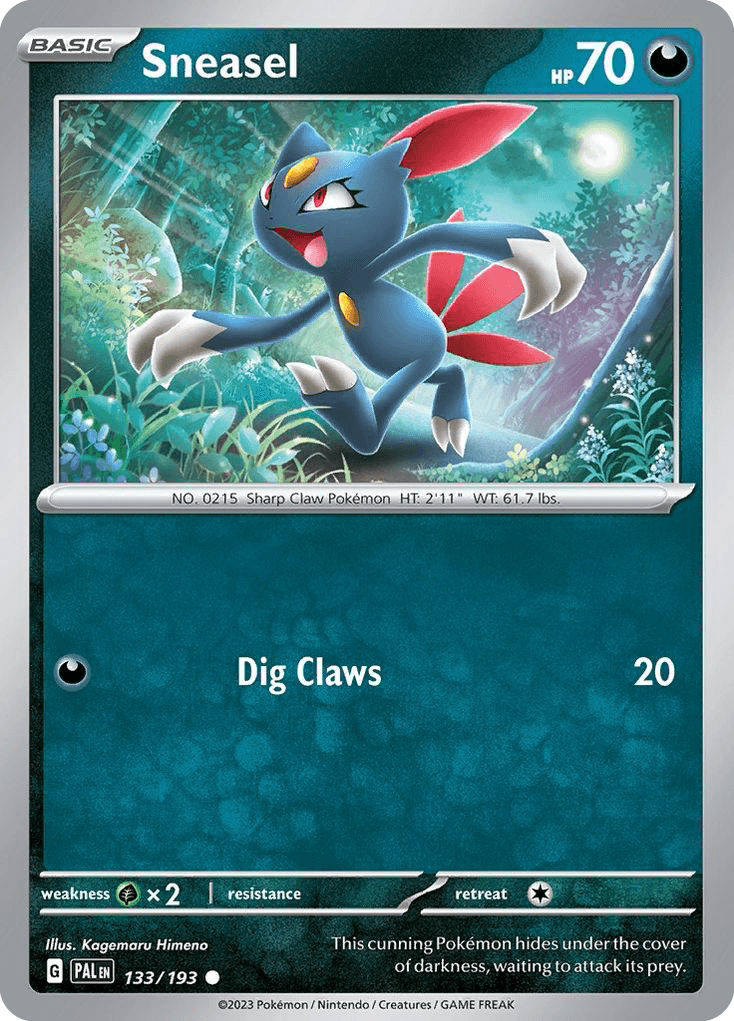 Sneasel illustrated by Kagemaru Himeno