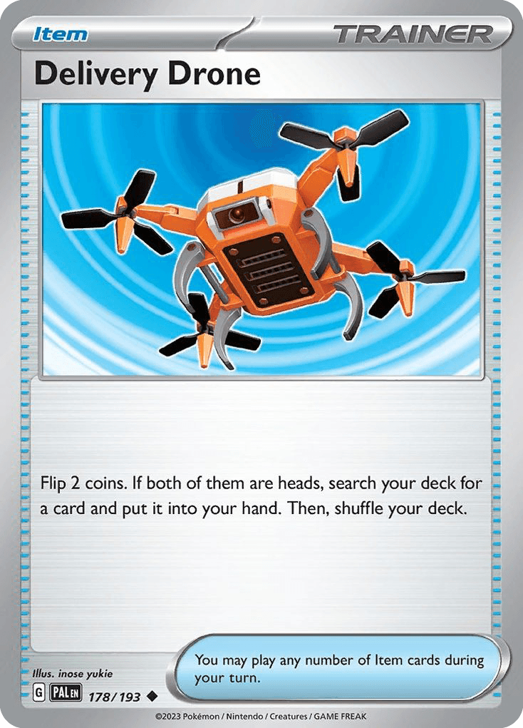 Delivery Drone Pokémon card