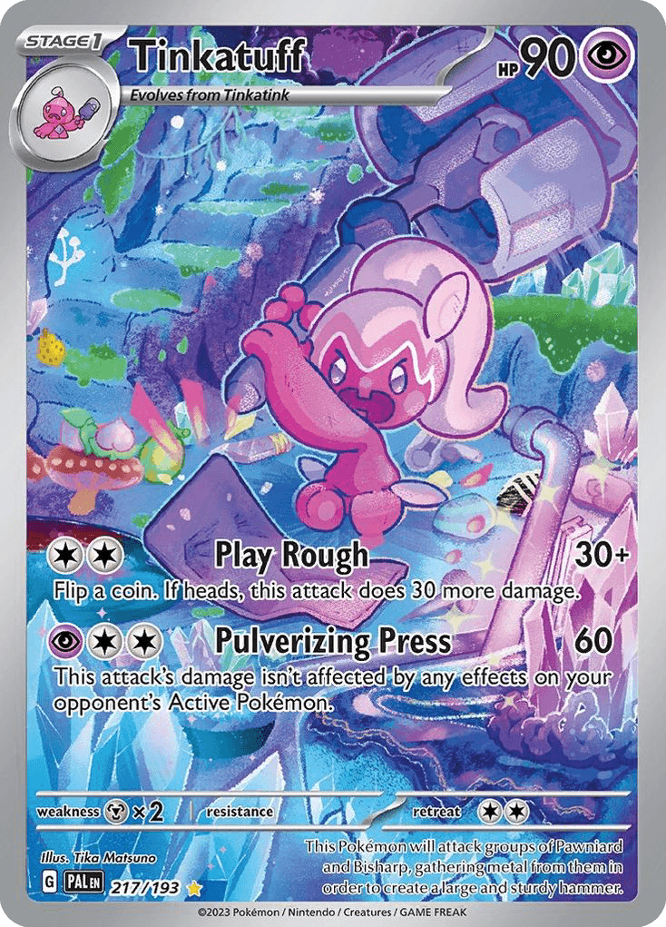 Tinkatuff Pokémon card