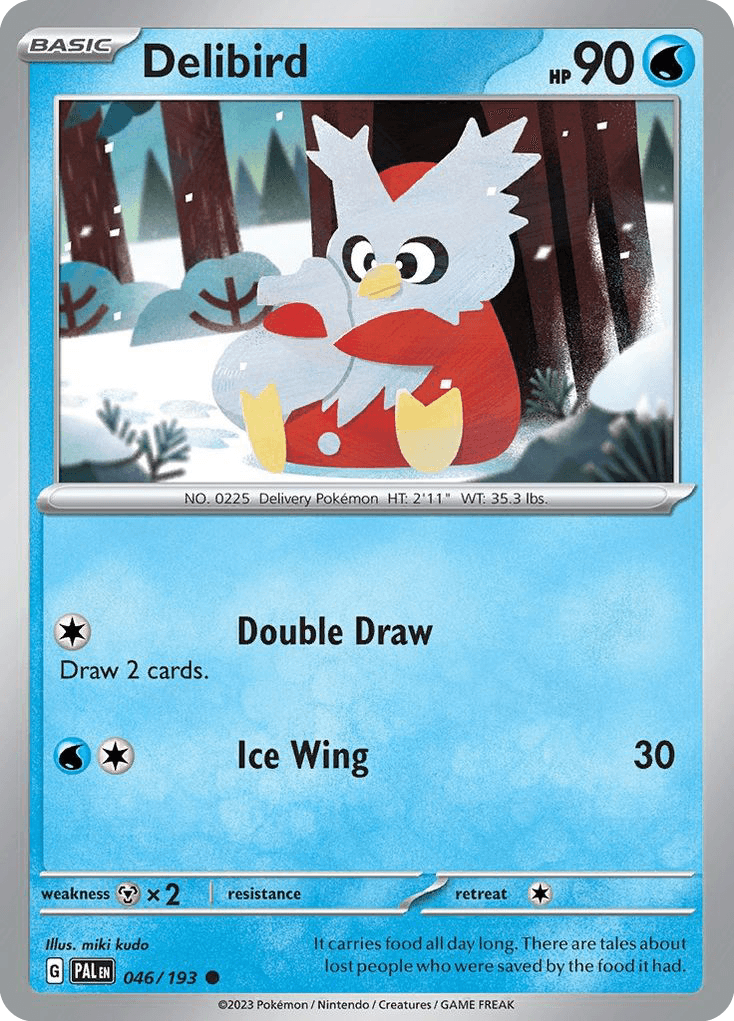 Delibird Pokémon card