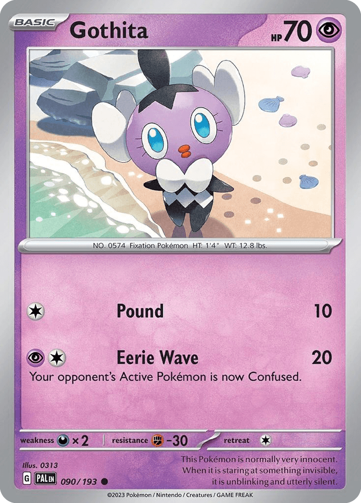 Gothita Pokémon card