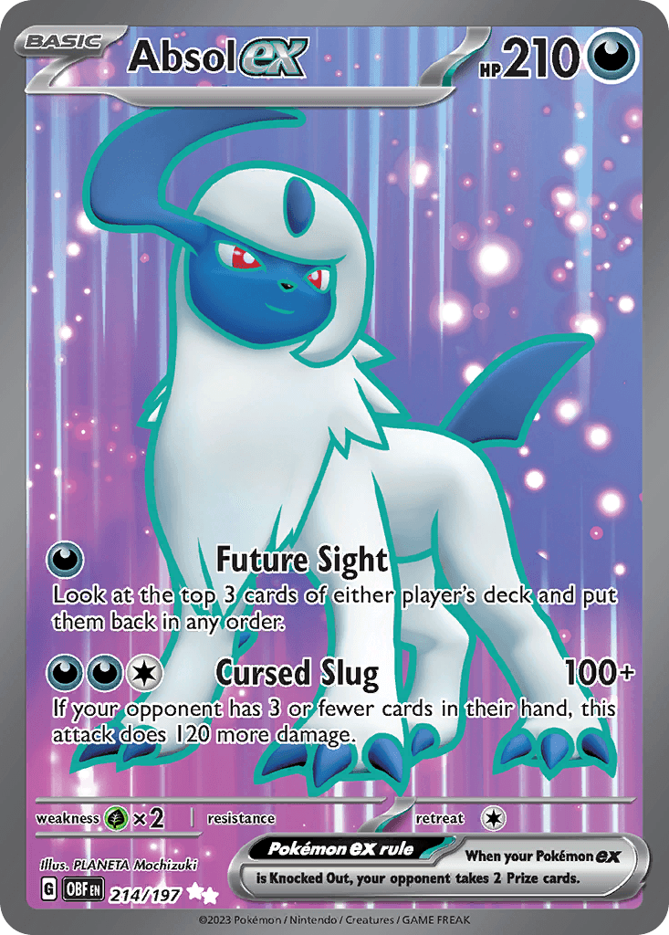 Absol ex Pokémon card