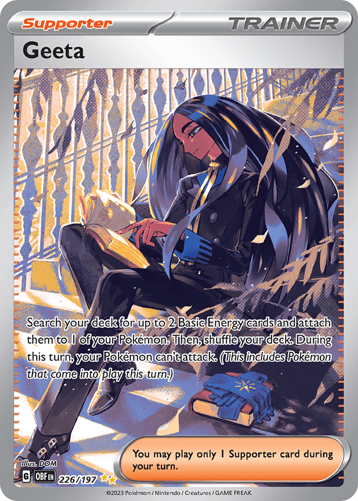 Geeta Pokémon card